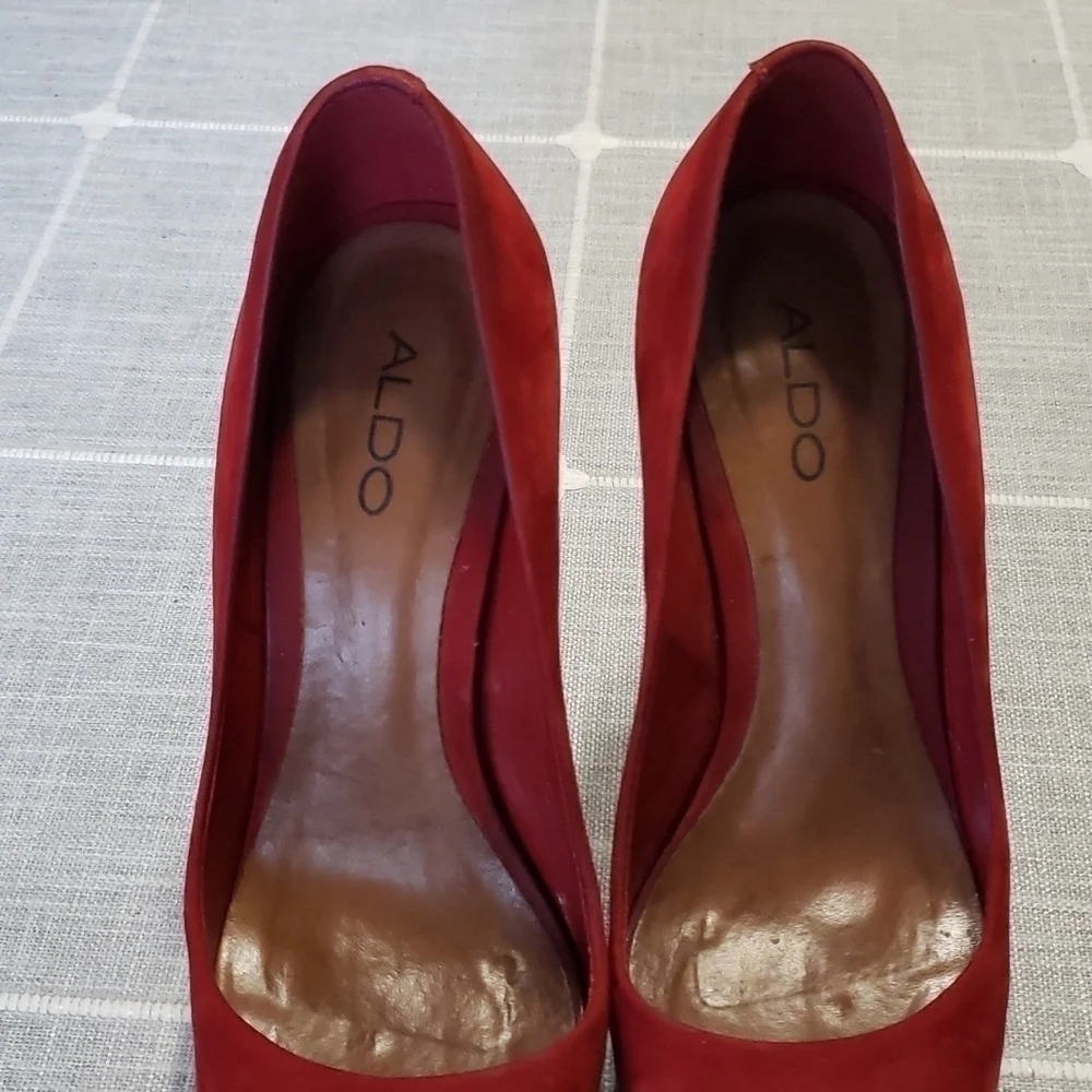 ALDO Red Stilettos Shoes, Size 39